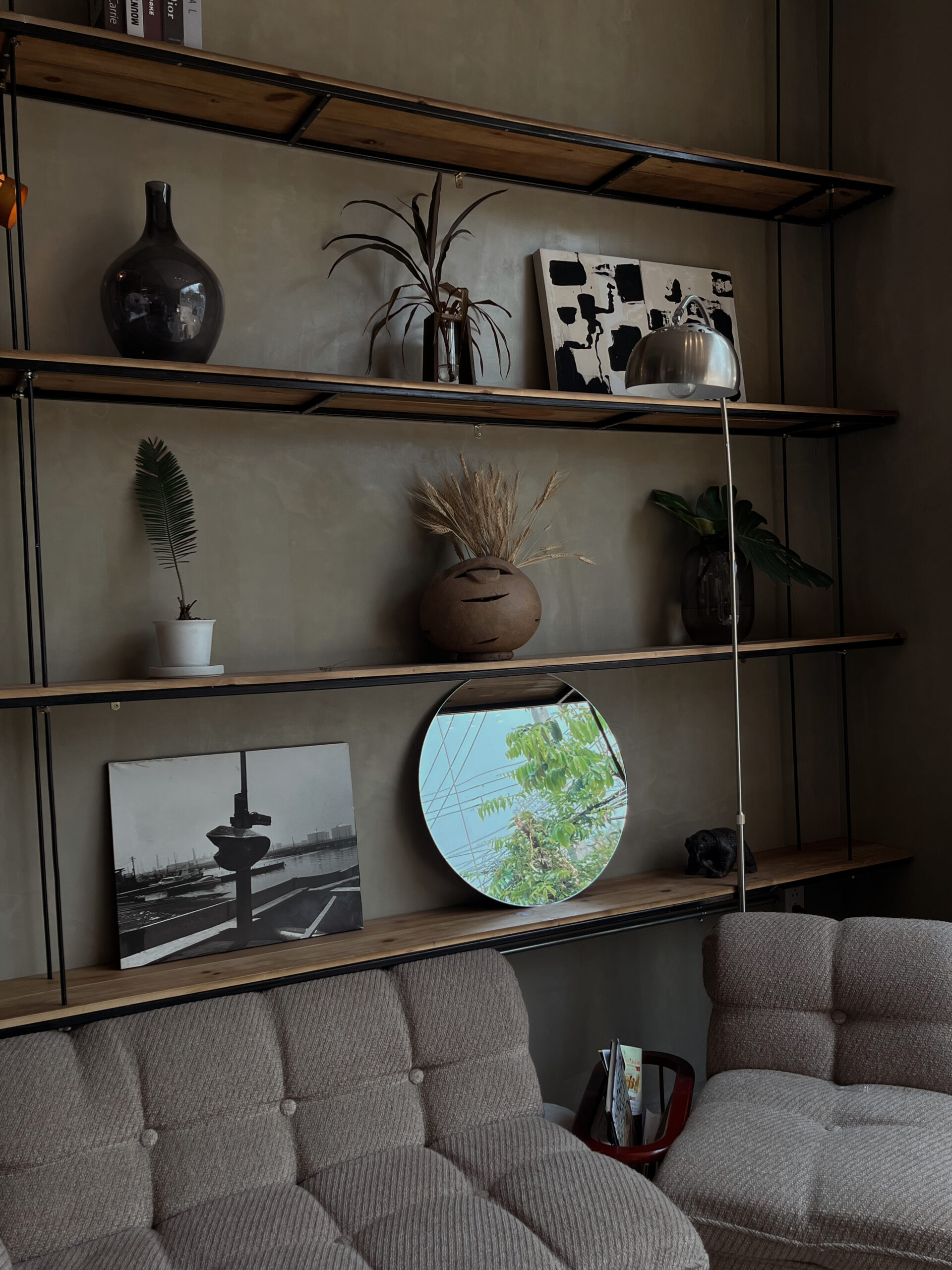 set up of a therapist's office while working on their online course